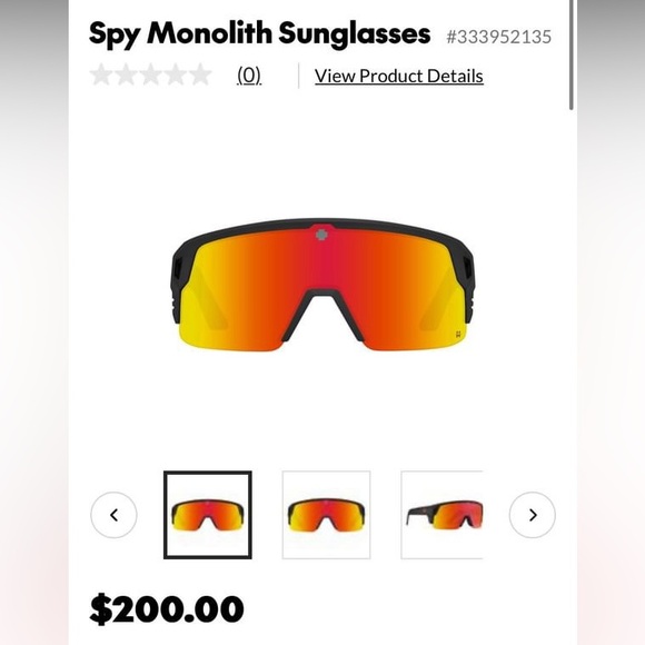 Spy Monolith Glasses (Never Worn) - Picture 1 of 5
